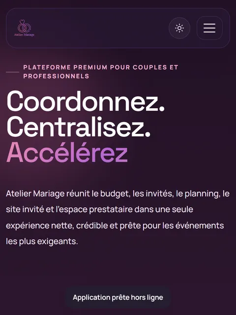 Aperçu de Atelier Mariage